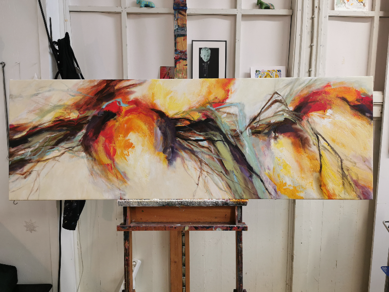 Color in motion I - SOLGT billede 2