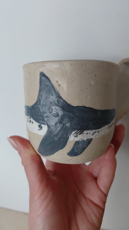 haj og dykker kop billede 2