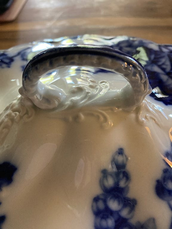 Oval skål m låg - JohnsonBros/ Warwick (4)