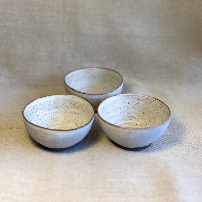 Pre-order Nora tapasskåle, creme billede 2