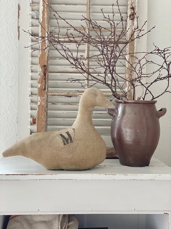 Håndsyet stor gås. billede 2