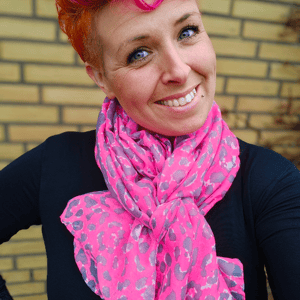 Cecilie Tørklæde  – produktbillede