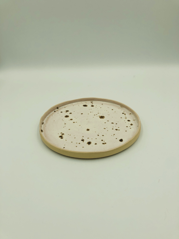 Tallerken - lyserød