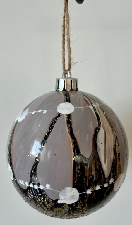 Kunst julekugle 