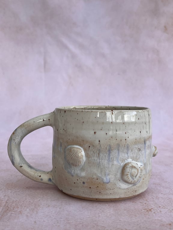 Strand kop. 330 ml. H: 7,5 cm billede 2