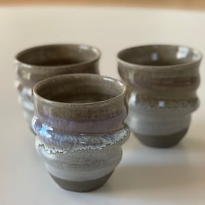 Kop, Cortado - spiral, skifergrå/creme – produktbillede