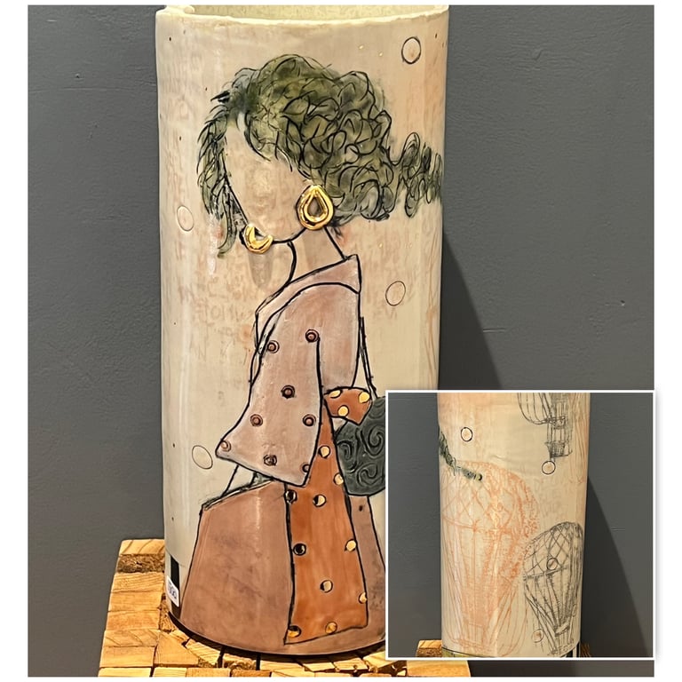 Dejlige Damer vase