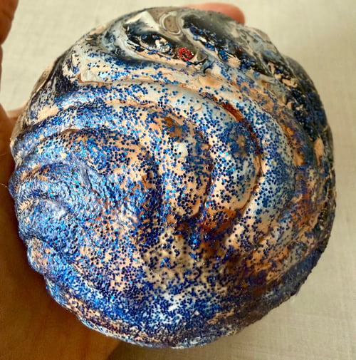 Kunst julekugle 80 (3)