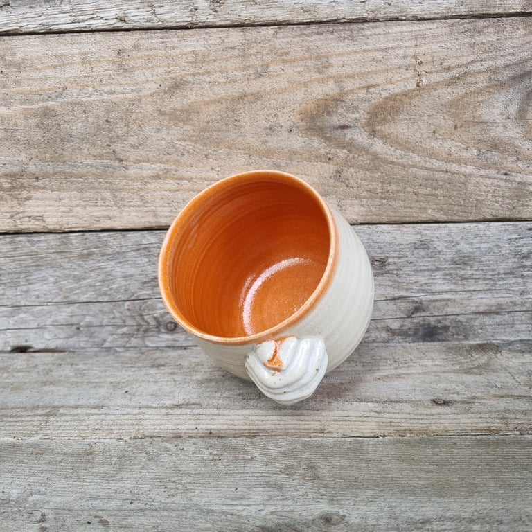 Isvaffel kop orange billede 2