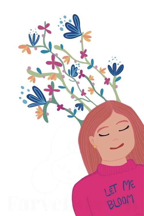 Plakat: Let me bloom