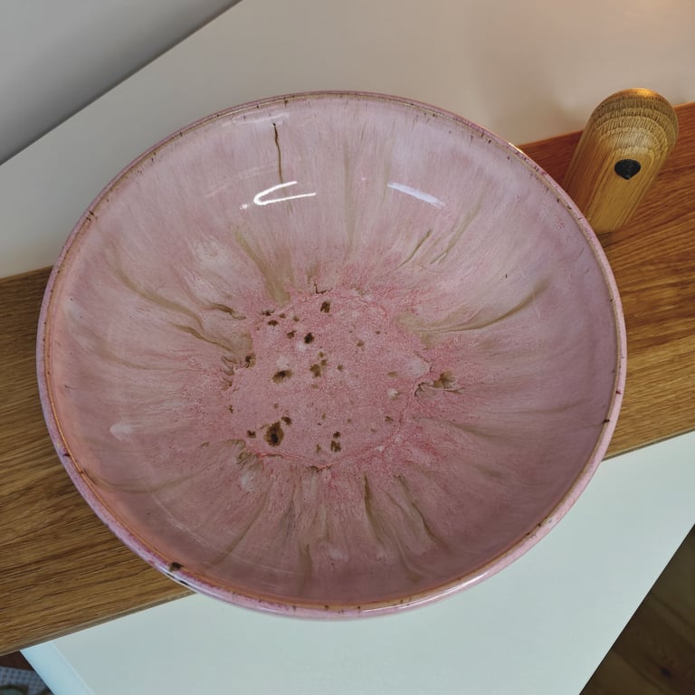 Lyserød skål billede 2