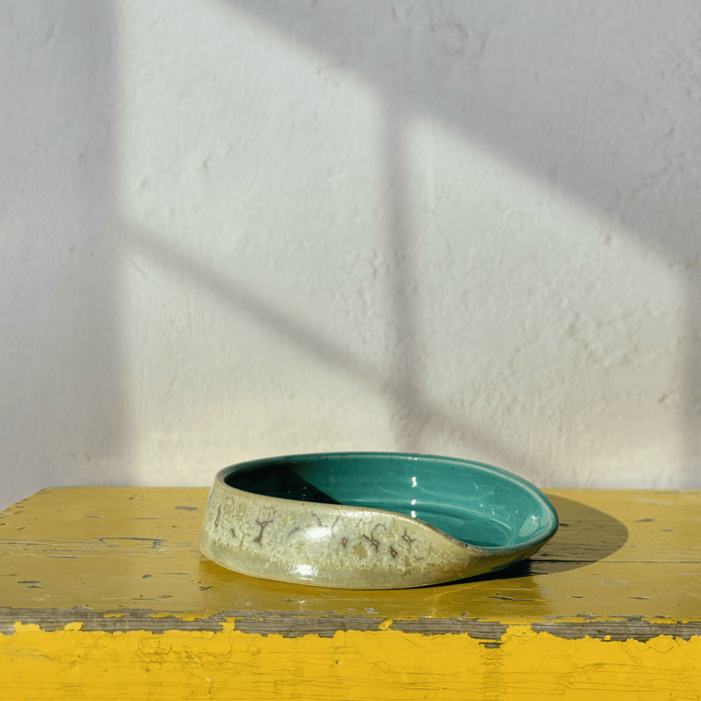 Spoonrest turkis  billede 2