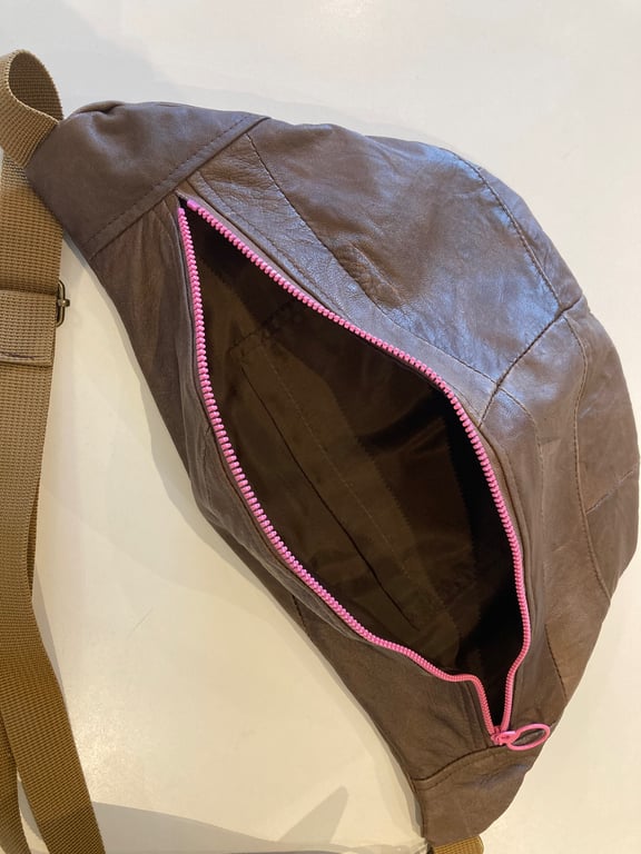 Bumbag læder  billede 3