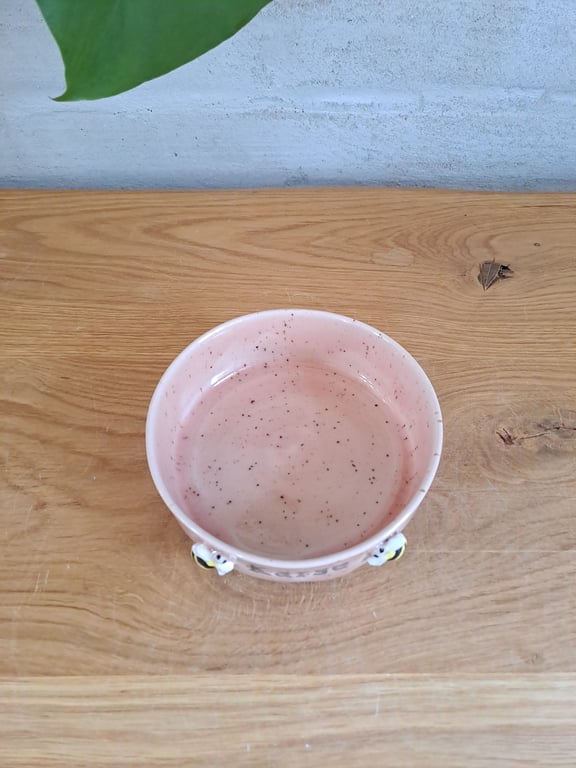 Karseskålen er 12 cm i diameter og 4 cm høj billede 3