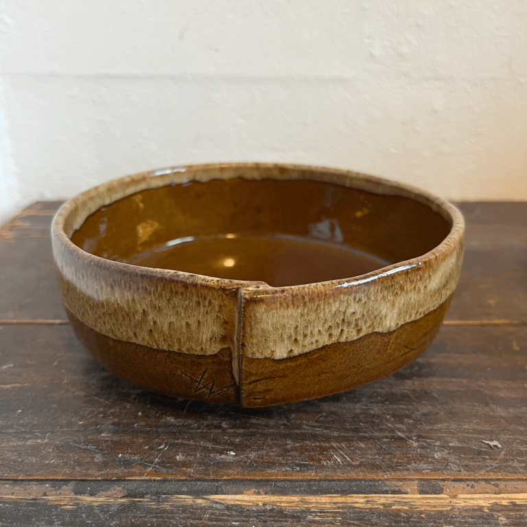 Skål, samlingserien, brun/sand billede 2