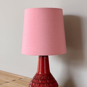 Upcycled vintage bordlampe - Søholm Keramik – produktbillede