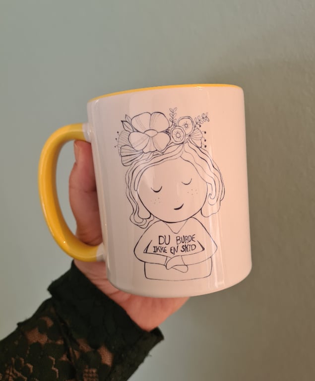 Krus: du burde ikke en skid Gul billede 2