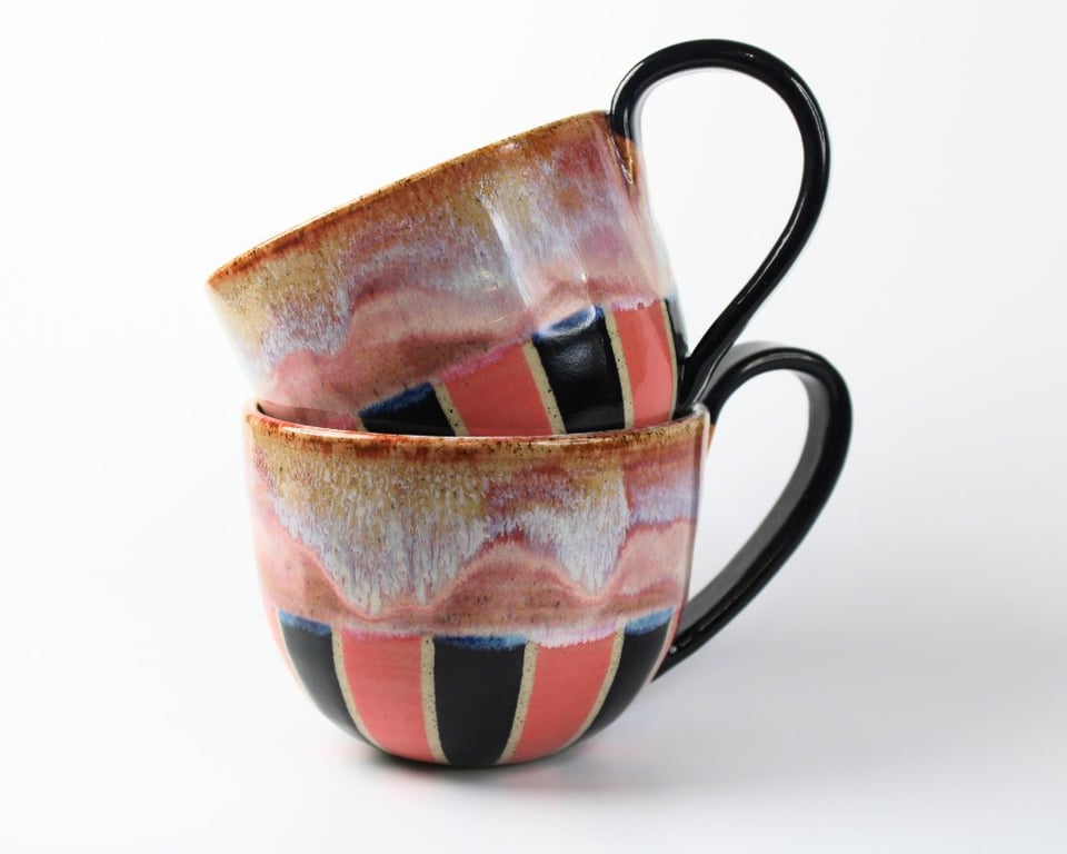 Cirkus - Lyserød/sort