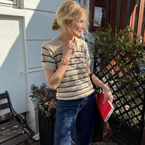 Opskrift: PetiteKnit - IDA TEE – produktbillede