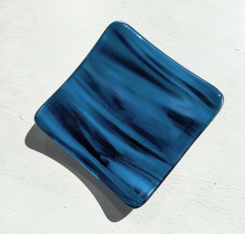 Blue Waves fad - 8x8 cm