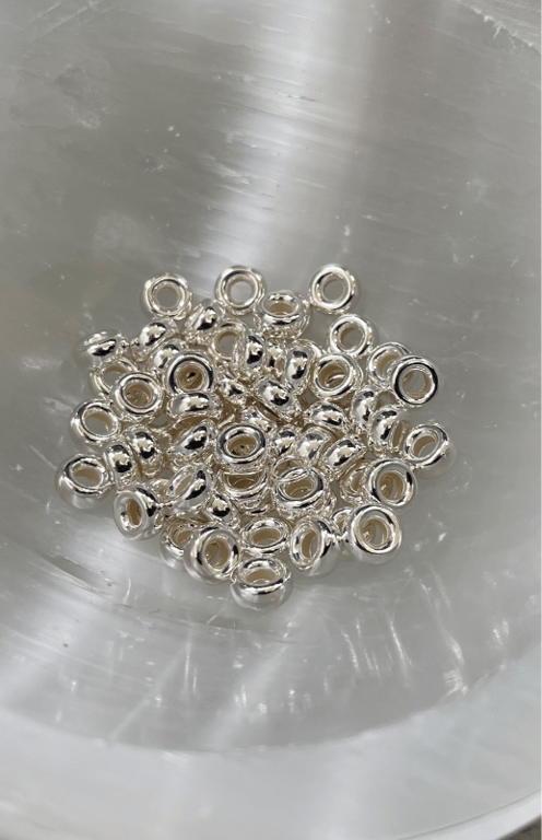 Donut 4 mm - 925 Sterlingsølv billede 2