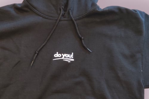do you! hoodie, Black, Str. S (2)