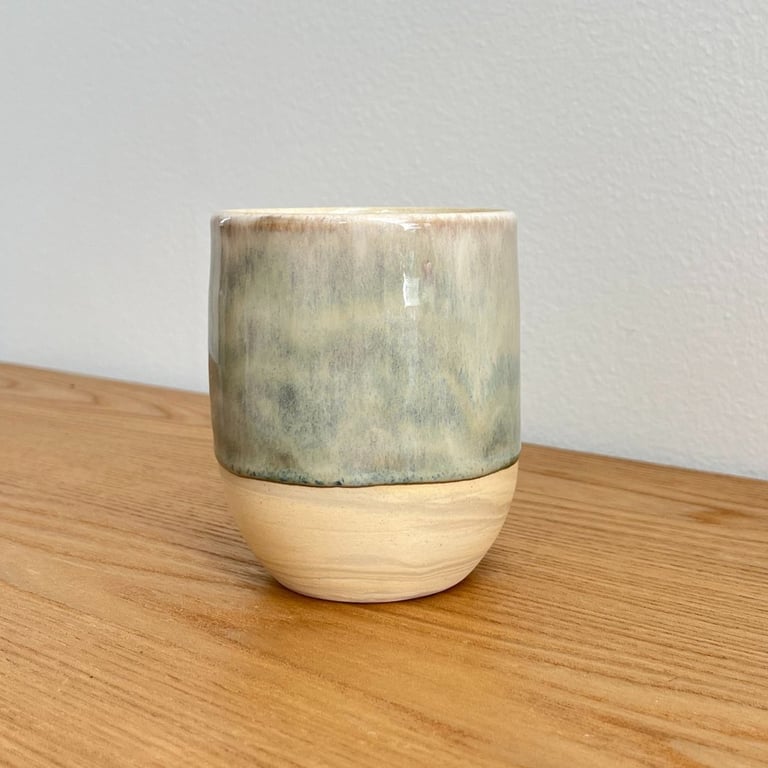 Gråmeleret kop billede 2