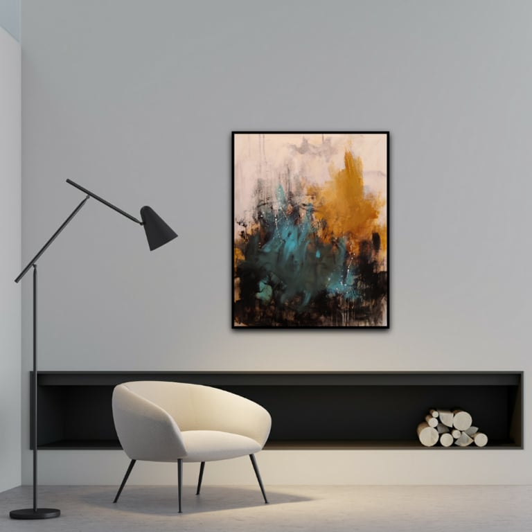 KEEP ON MOVING (80x100) billede 3