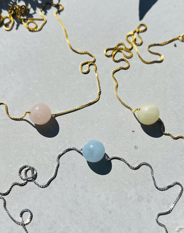 Morganit- vedhæng billede 4