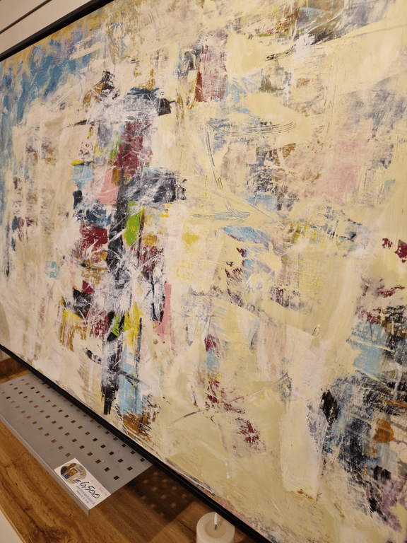 #1258 100x150 cm  SOLD billede 2
