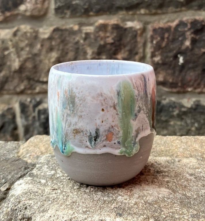 Hånddrejet kop billede 6