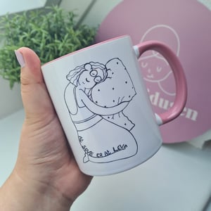 Krus: at sove er at leve Rosa – produktbillede