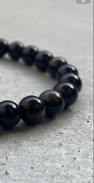 Guld Obsidian - Kvalitet AA billede 4