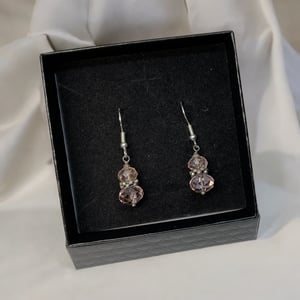 Lyserød Øreringe – produktbillede