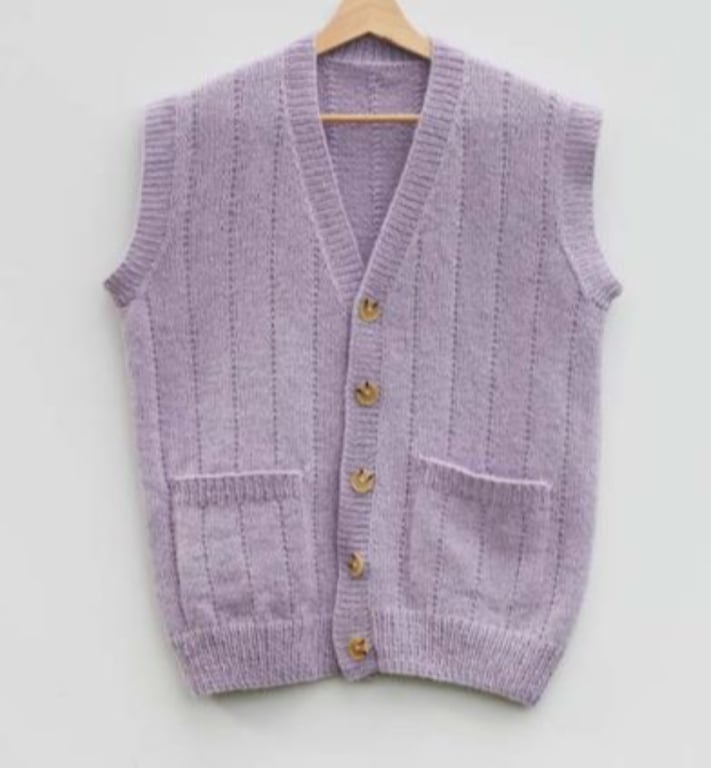 Kit: Mejramvest i Finuld og Alpaca silk  (3)