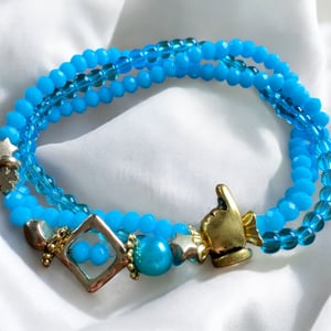 Blåt Armbånd – produktbillede