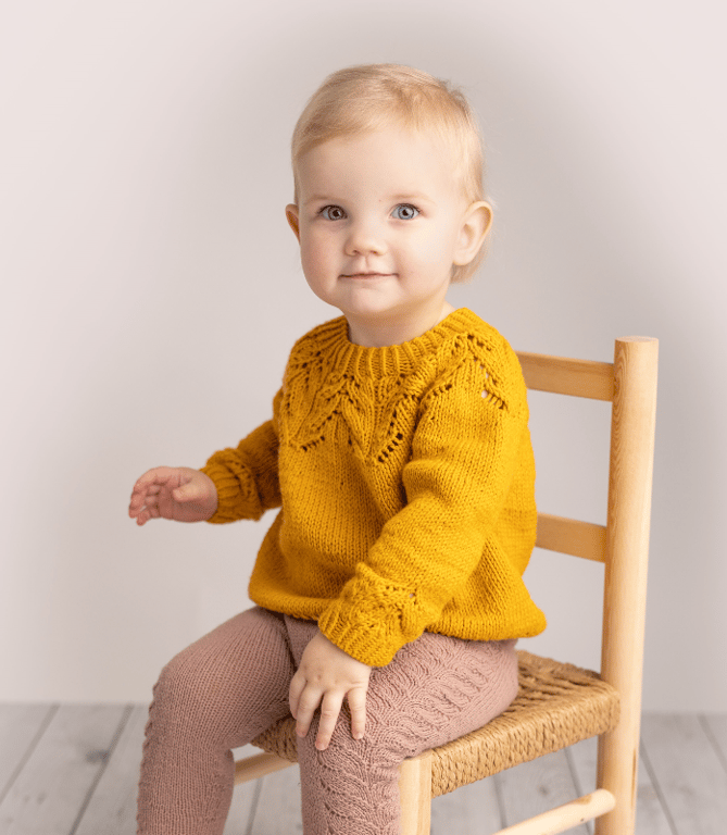Molly Sweater - strikkeopskrift PDF DANSK billede 3