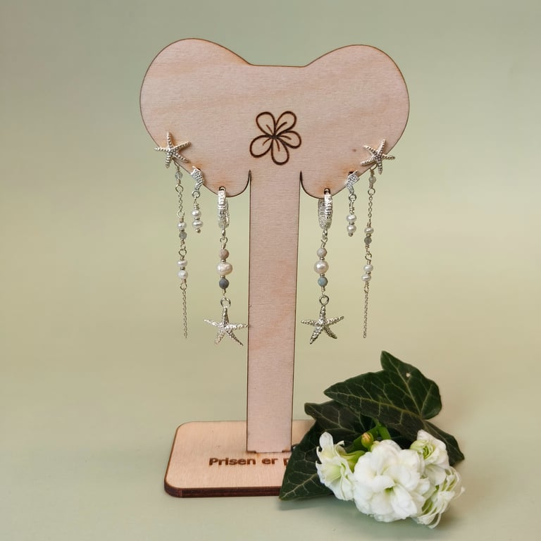 Søstjerne øreringe billede 2