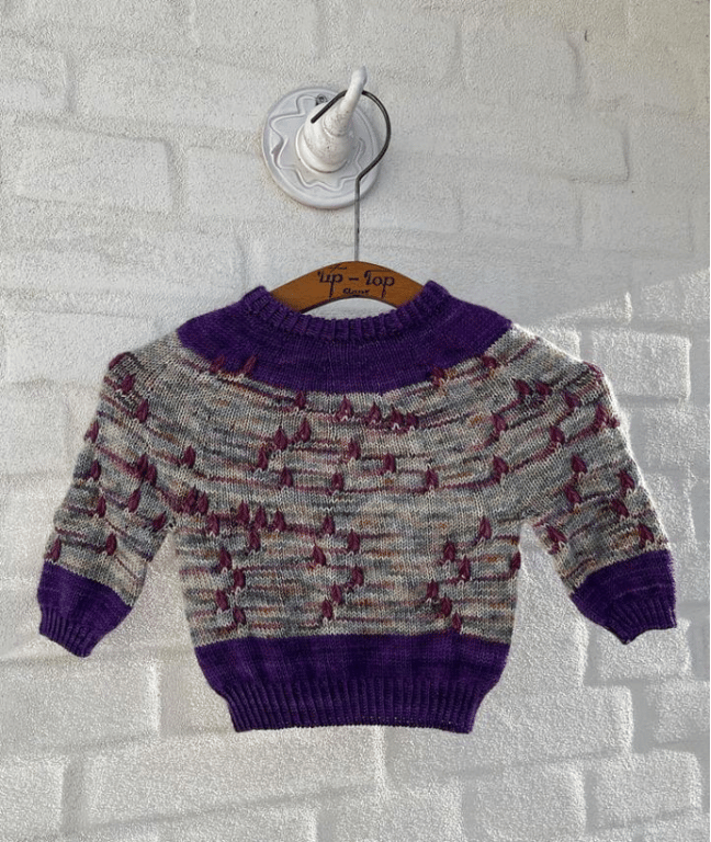 Ellie Babysweater DANSK billede 5