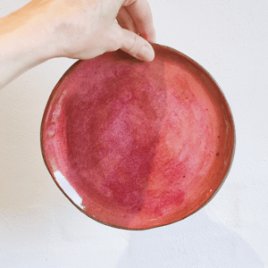 TALLERKEN Ø19 HINDBÆR – produktbillede