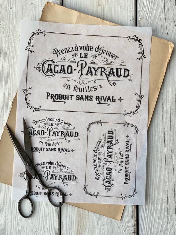 Decoupage papir - Cacao Payraud