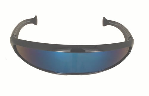 Schwarze Sonnenbrille im Star-Trek-Look. (1)
