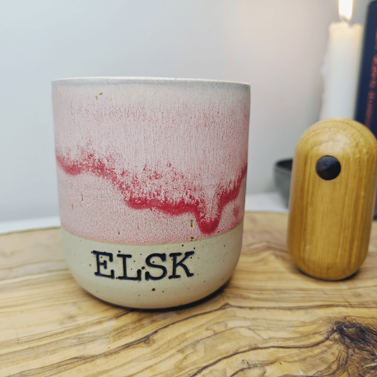 Lyserød ELSK kop