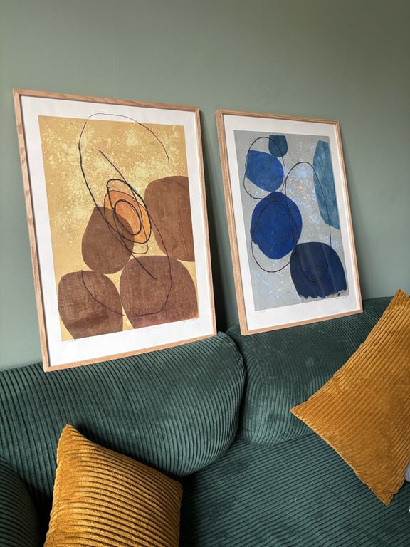 Blå sten ved stranden  billede 7