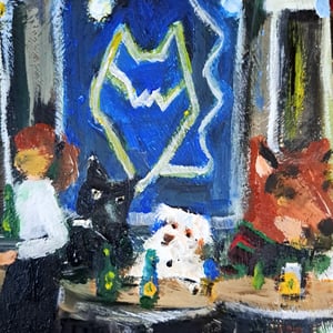 Den blå hund – produktbillede