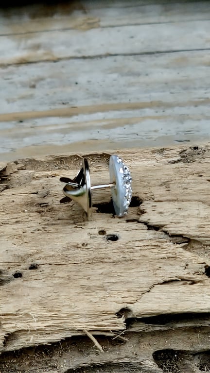 "Diamant" Tie Tack billede 2