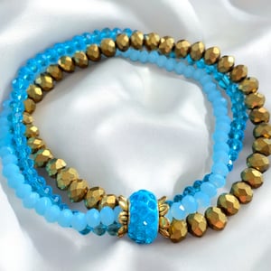 Blåt Armbånd – produktbillede