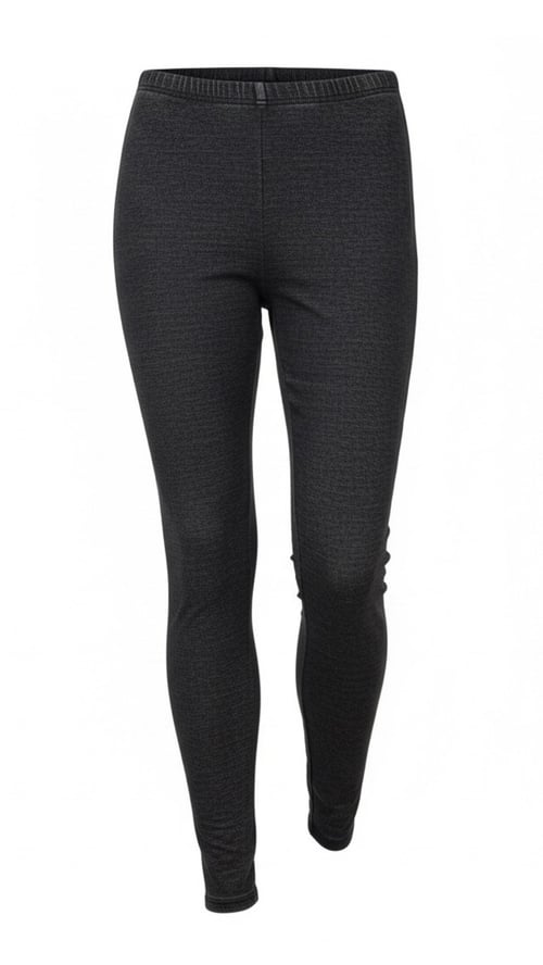 Faye soft stretch leggings, Black. Findes i str. 36-50. (2)