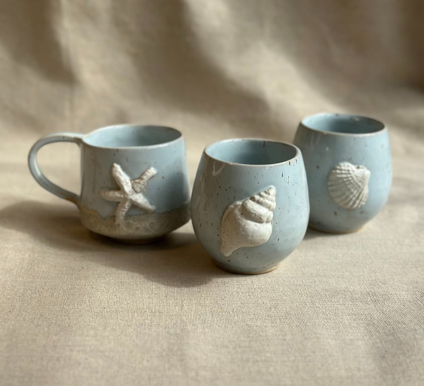 Ocean Konkyliekop, lyseblå billede 3