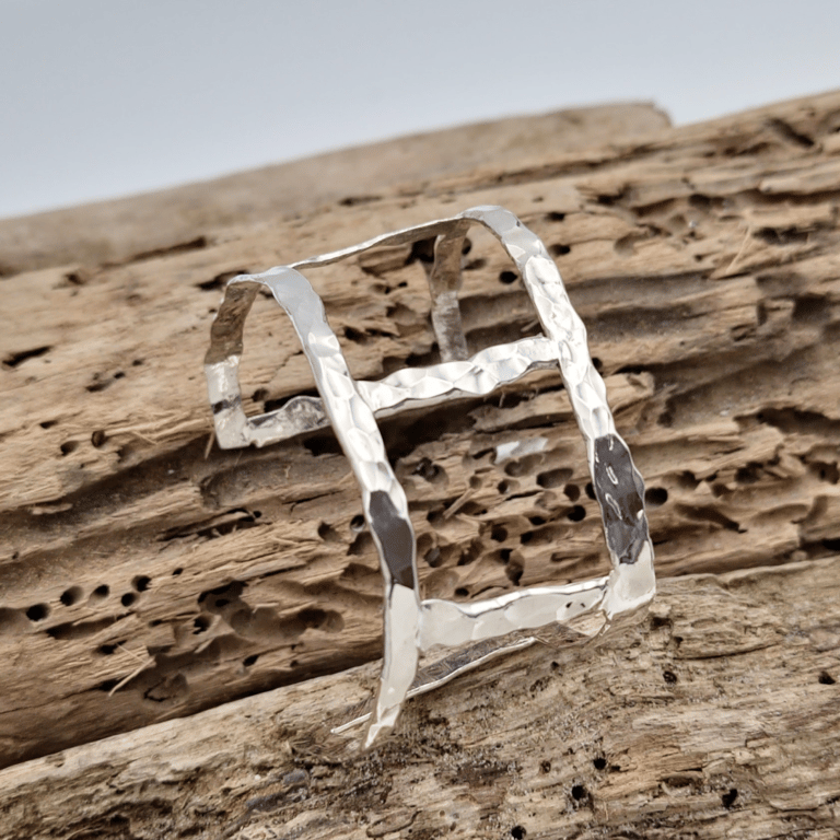 Unika sølv armring.